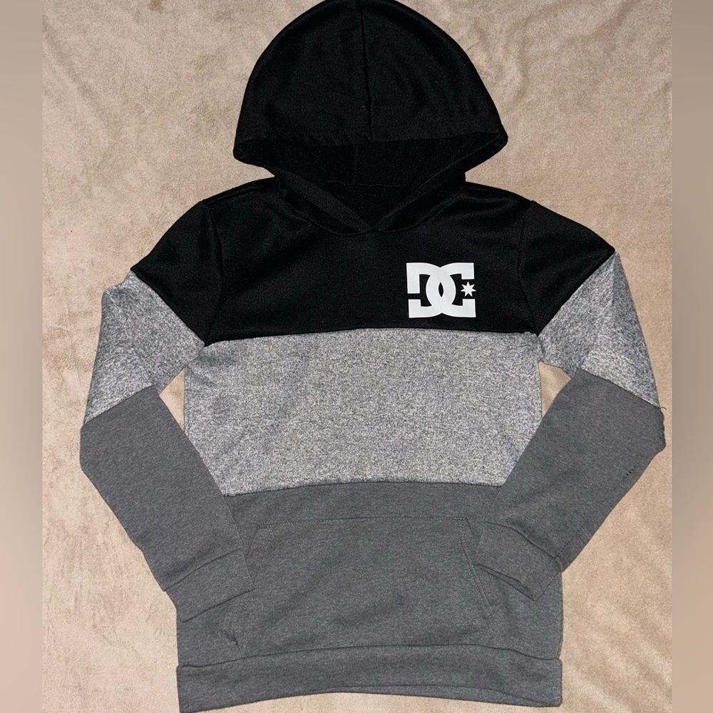 DC Black and Gray Colorblock Hoodie